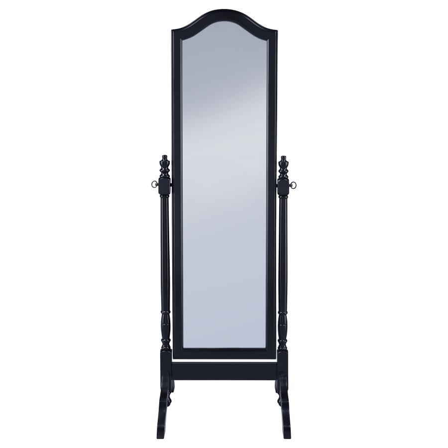 Cabot - Wood Adjustable Length Cheval Mirror
