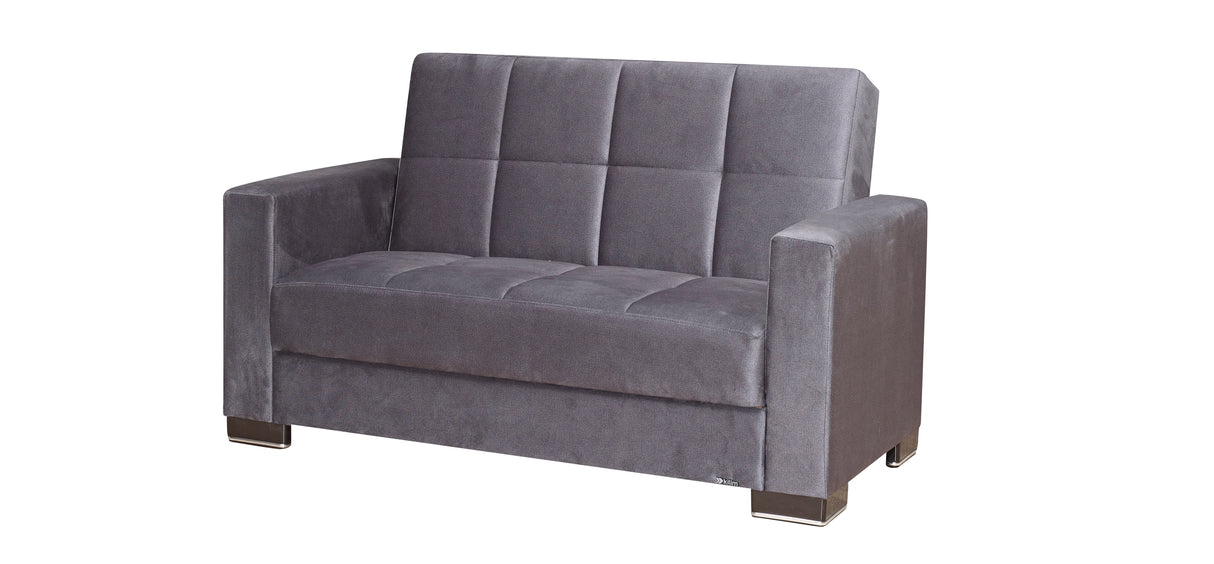 Ottomanson Armada - Upholstered Convertible Loveseat With Storage - Microfiber
