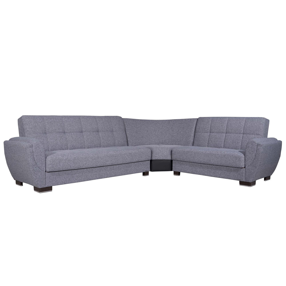 Ottomanson Armada Air - Upholstered Convertible Sectional With Storage - Polyester