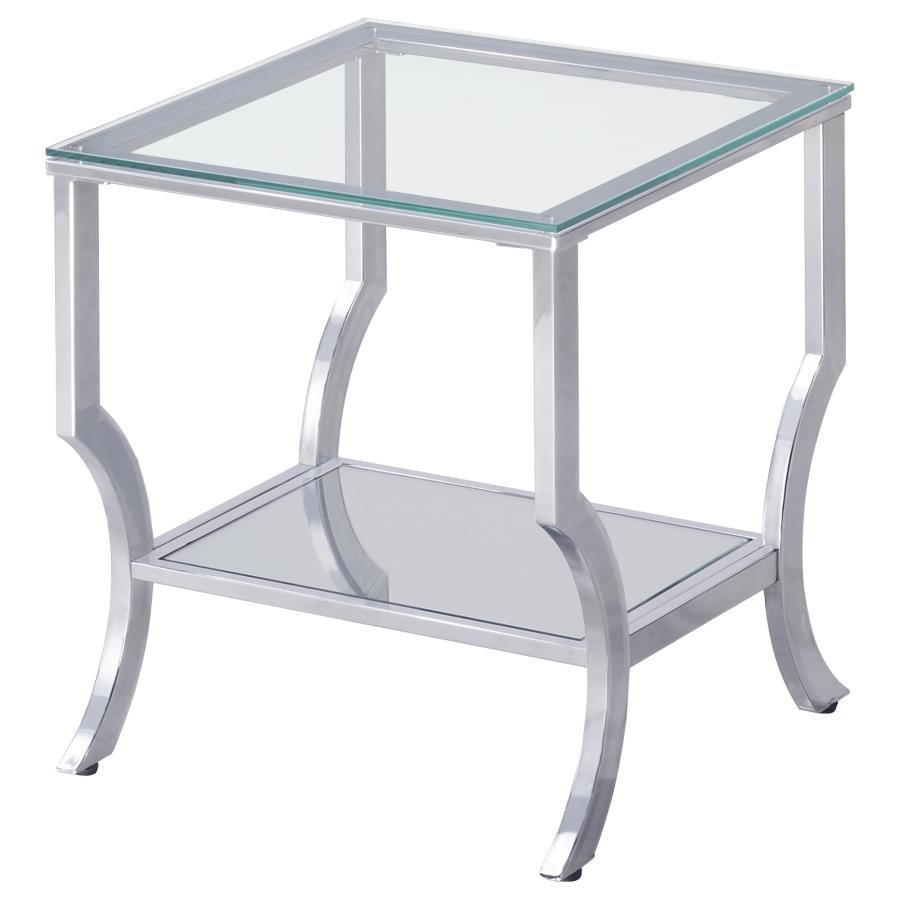 Saide - Glass Top Coffee And End Table Set
