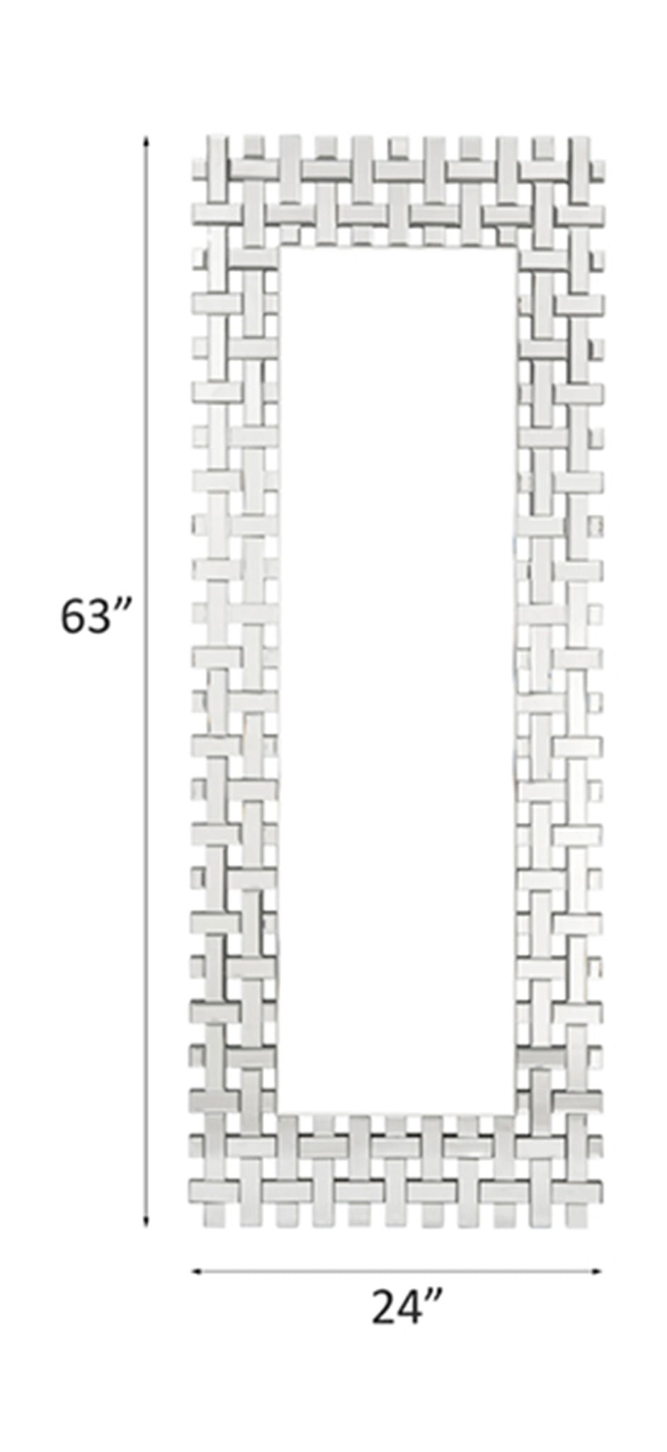 Dominic - 63" Accent Mirror - Mirrored
