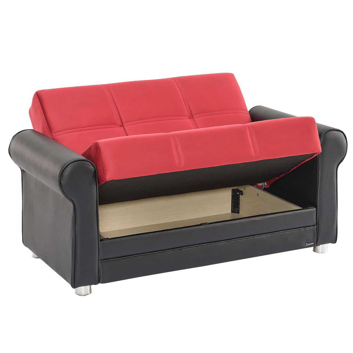 Ottomanson Avalon - Upholstered Convertible Loveseat With Storage