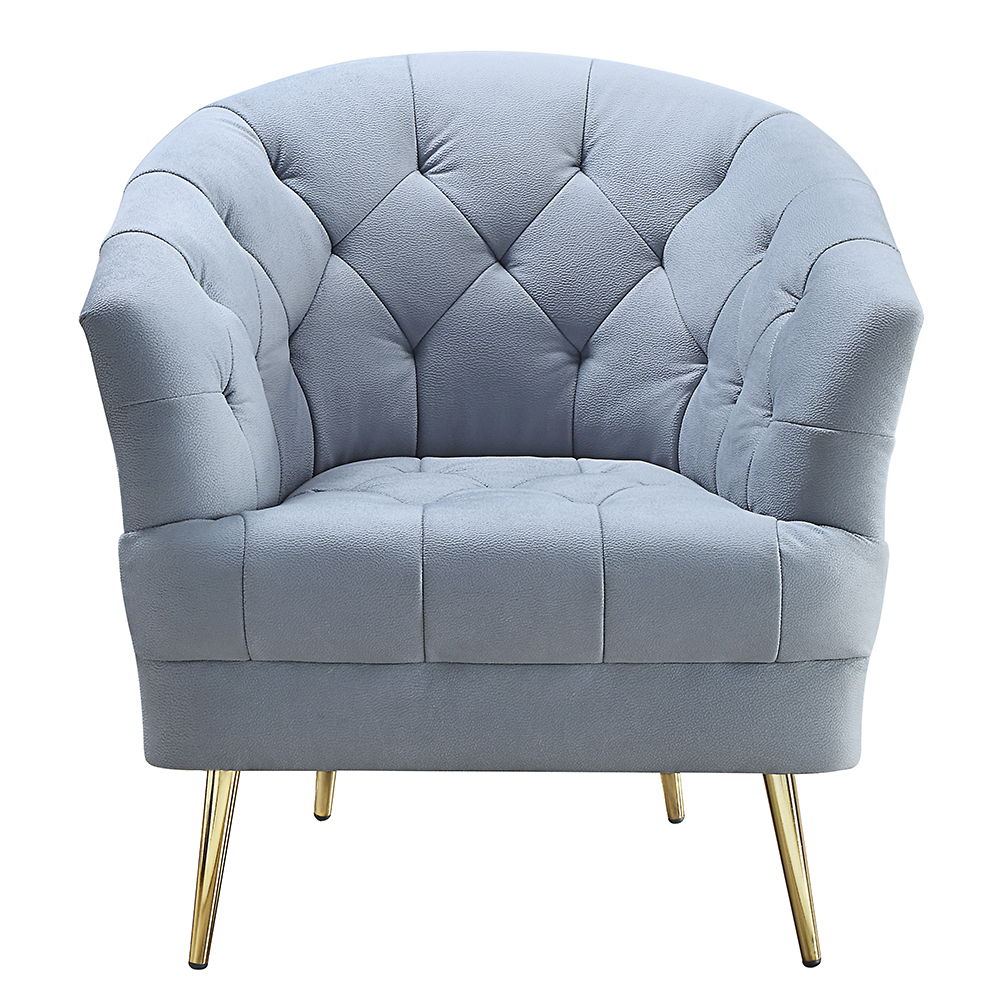 Bayram - Chair - Light Gray Velvet