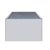 Noralie - Coffee Table - Clear Glass, Mirrored & Faux Diamonds