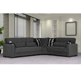Ottomanson Armada - Upholstered Convertible Sectional With Storage - Chenille