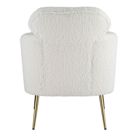 Connock - Accent Chair - White Teddy Sherpa