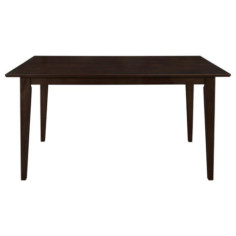 Gabriel - 5-Piece 59" Rectangular Dining Set - Cappuccino