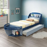 Neptune II - Twin Bed - Gray / Navy