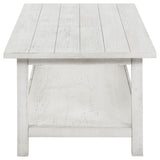 Payne - Wood Coffee Table with Shelf