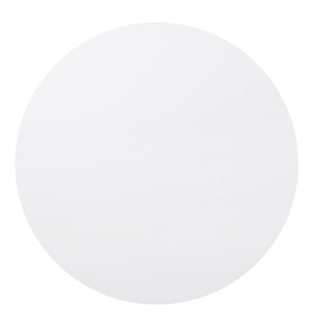 Lowry - Round Wood Top Dining Table - White