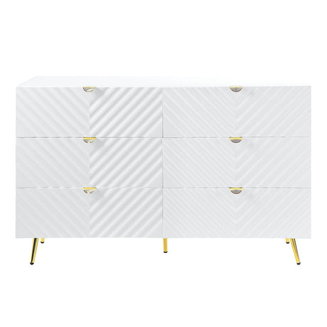 Gaines - Dresser - White High Gloss