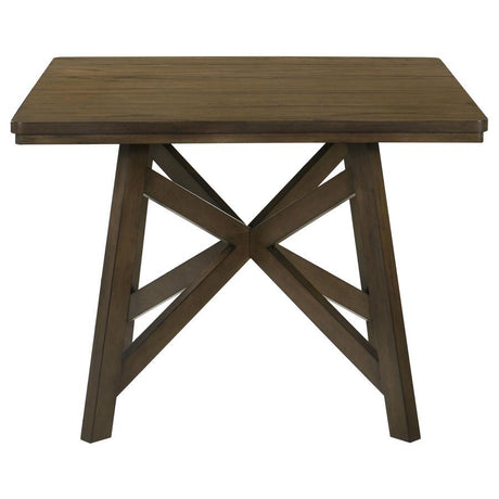 Canfield - 5 Piece Counter Height Dining Set - Brown