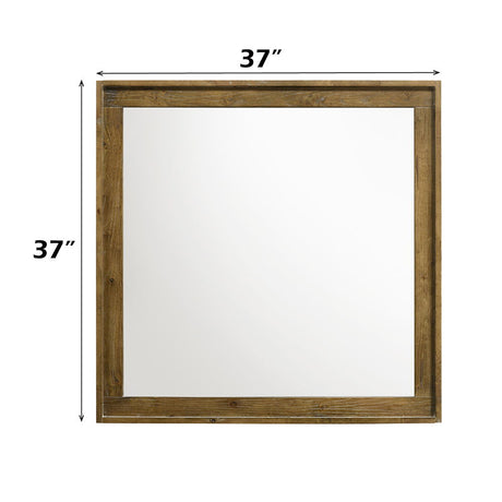 Garcia - Mirror - Light Brown