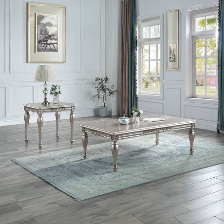 Pelumi - End Table - Platinum