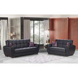 Ottomanson Armada Air - Upholstered Convertible Loveseat With Storage
