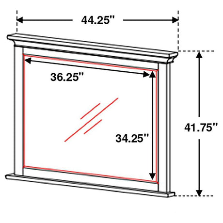 Franco - Dresser Mirror