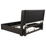 Leandro - Wingback Bed