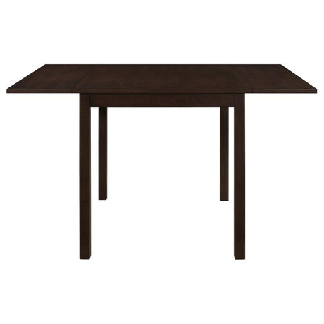 Kelso - 3 Piece Drop Leaf Dining Table Set - Cappuccino