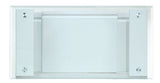 Nevaeh - Coffee Table - Clear Glass & White High Gloss Finish