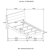 Felicity - Wood Panel Bed