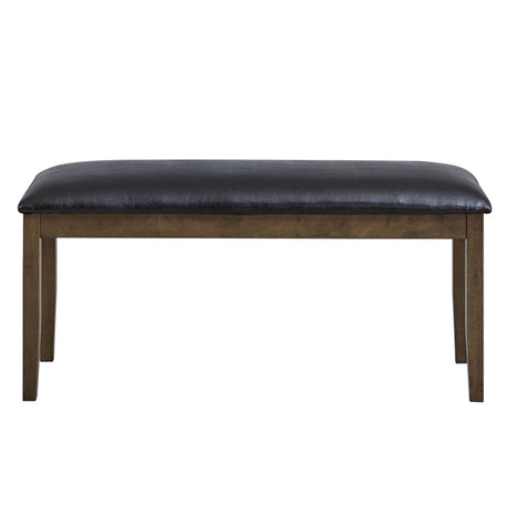 Damica - Bench - Brown / Walnut
