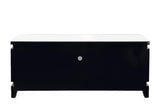 Lotus - TV Stand - Mirrored, Faux Ice Cube Crystals