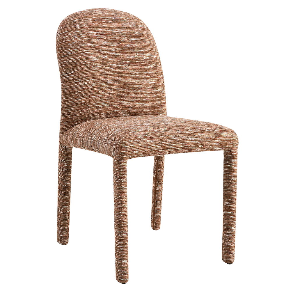 Lidi - Side Chair (Set of 2) - Brown Chenille