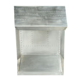 Brancaster - Executive Writing Desk - Aluminum