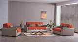 Ottomanson Sleep Plus - Upholstered Convertible Loveseat With Storage