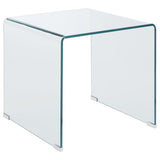 Ripley - Rectangular Tempered Bent Glass Table