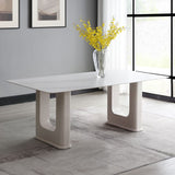 Kalam - Dining Table - Ceramic Top & Beige