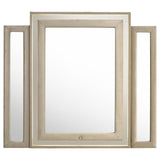 Lorient - LED Dresser Mirror - Ivory And Camel