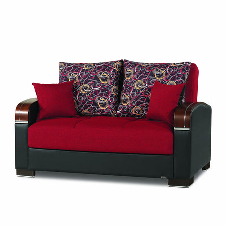 Ottomanson Mobimax - Upholstered Convertible Loveseat With Storage