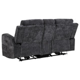 Kennett - Chenille Upholstered Power Reclining Loveseat