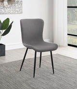 Horizon - Upholstered Dining Side Chair (Set of 2) - Taupe