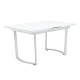 Palton - Dining Table - High Gloss White
