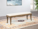 Trenton - Upholstered Bench - Washed Mango
