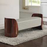Jamonica - Bench - Gray & Dark Brown