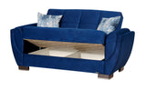 Ottomanson Armada Air - Upholstered Convertible Loveseat With Storage - Microfiber