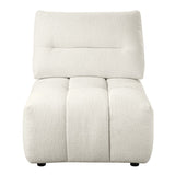 Loanna - Modular Armless Chair - Beige Linen