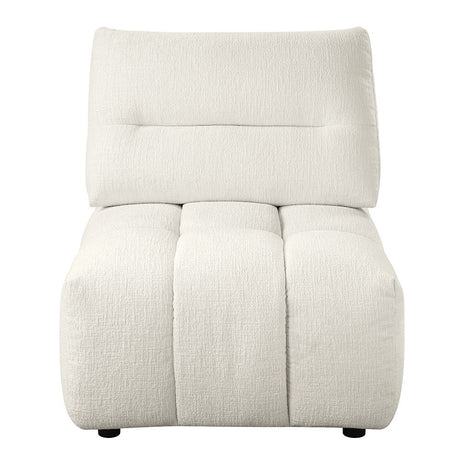 Loanna - Modular Armless Chair - Beige Linen