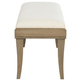 Trenton - Upholstered Bench - Washed Mango