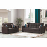 Ottomanson Armada - Upholstered Convertible Loveseat With Storage