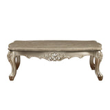 Ranita - Coffee Table - Marble Top & Champagne