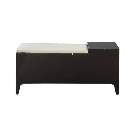Boyet - Bench - Cream Fabric & Black