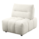 Loanna - Modular Armless Chair - Beige Linen
