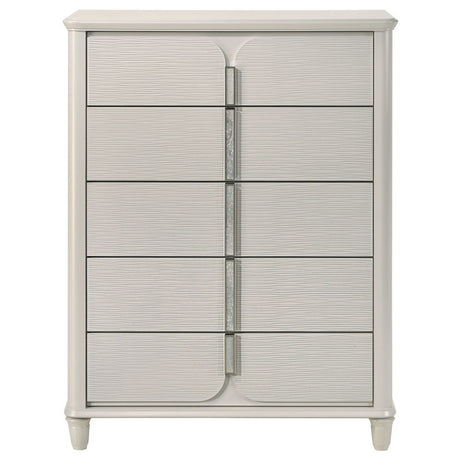 Laveda - Chest - Pearl White