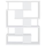 Hoover - 5-tier Geometric Design Bookcase