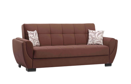 Ottomanson Armada Air - Upholstered Convertible Sofabed With Storage - Microfiber