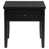 Concord - 1-Drawer Square End Table - Distressed Java